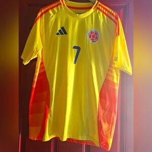 Colombia 2024 Soccer/Futbol Home Jersey-Adidas XL